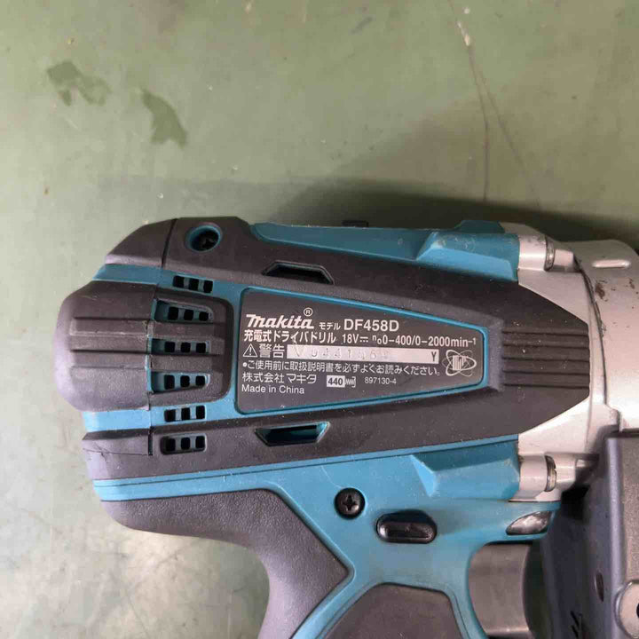 ☆マキタ(makita) 18Vコードレスドリルドライバー DF458DZ 本体のみ【戸田店】