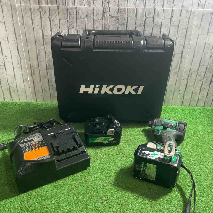 ★ハイコーキ(HIKOKI ※旧:日立工機) コードレスインパクトドライバー WH36DC(2XP) 動作確認済【川口店】