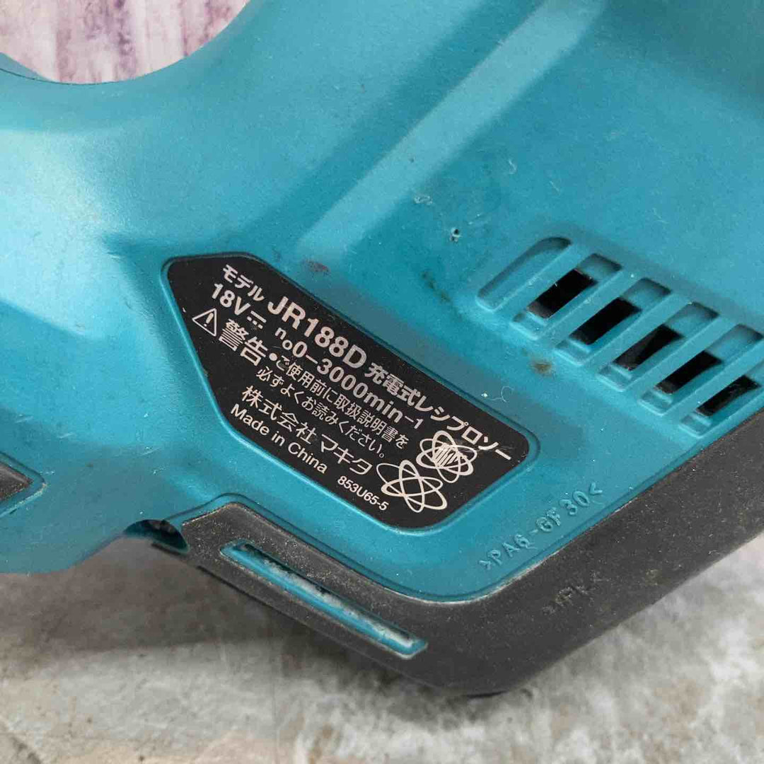 ☆マキタ(makita) コードレスレシプロソー 本体のみ JR188DZ【八潮店】