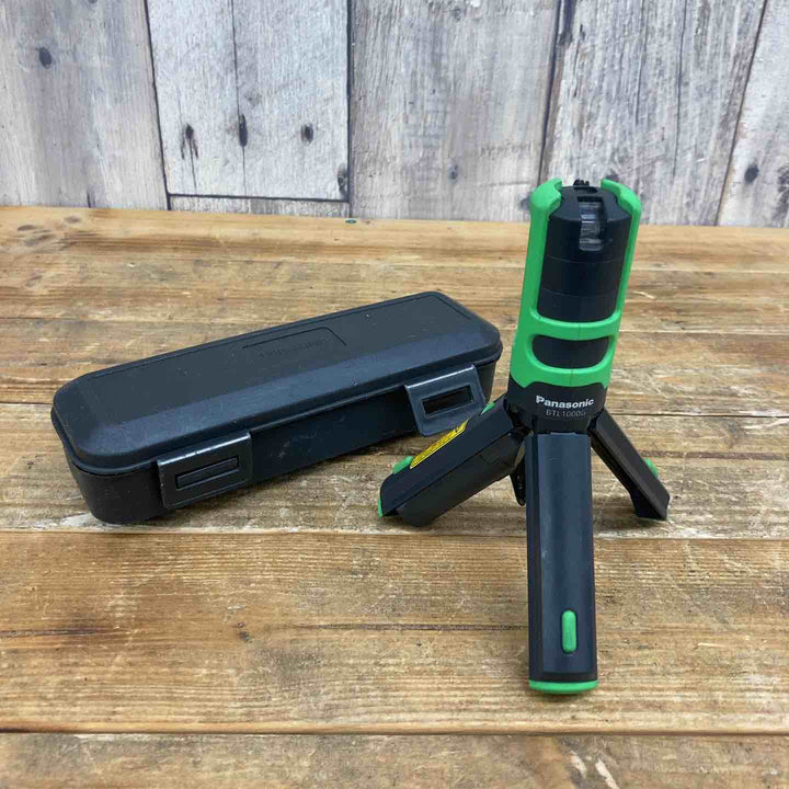 【中古品】 パナソニック(Panasonic) レーザー墨出し器 墨出し名人 縦・地墨 BTL1000G 建築 【東大和店】
