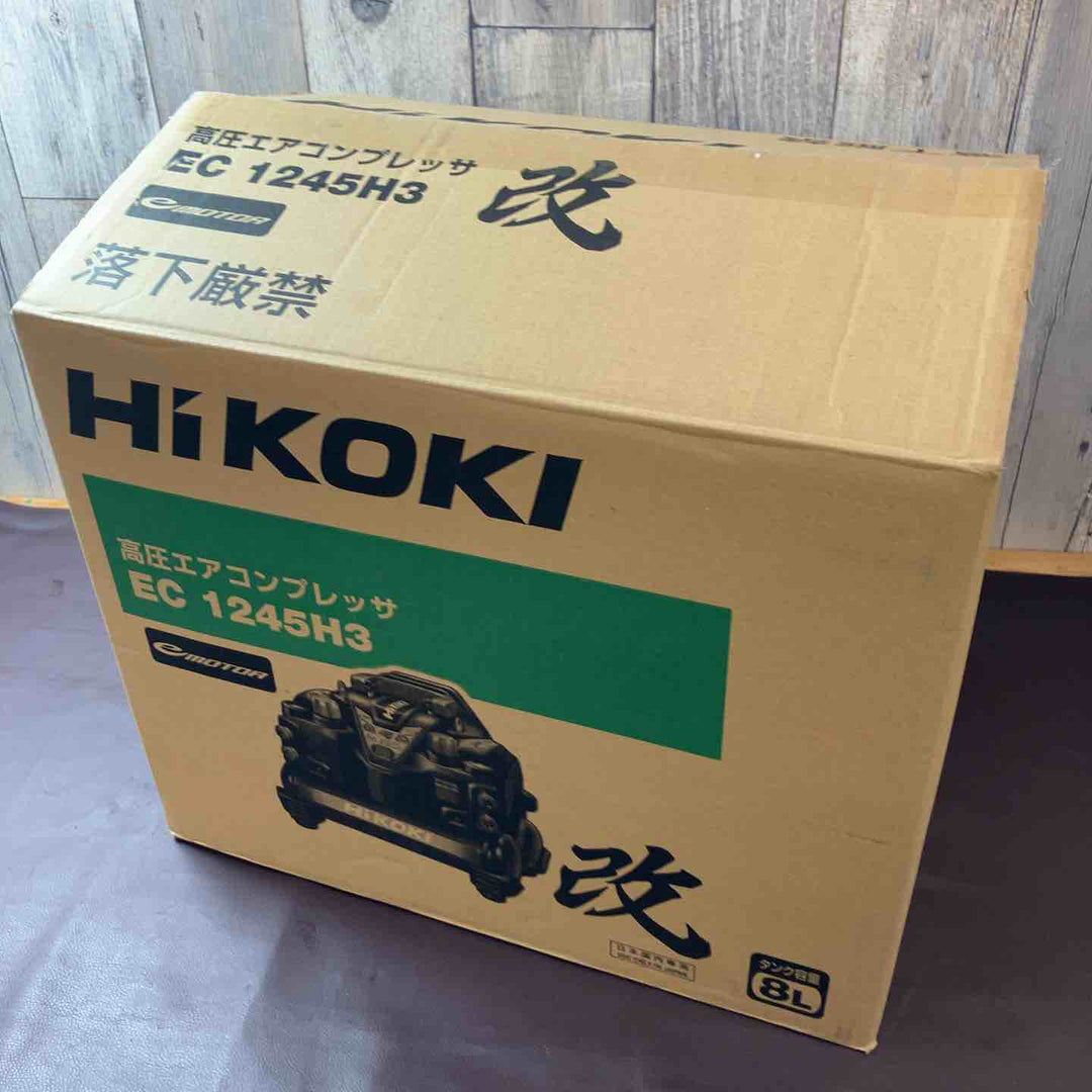【未使用(店頭展示品)】★ハイコーキ(HIKOKI ※旧:日立工機) 高圧エアコンプレッサ EC1245H3(CTN)【東大和店】