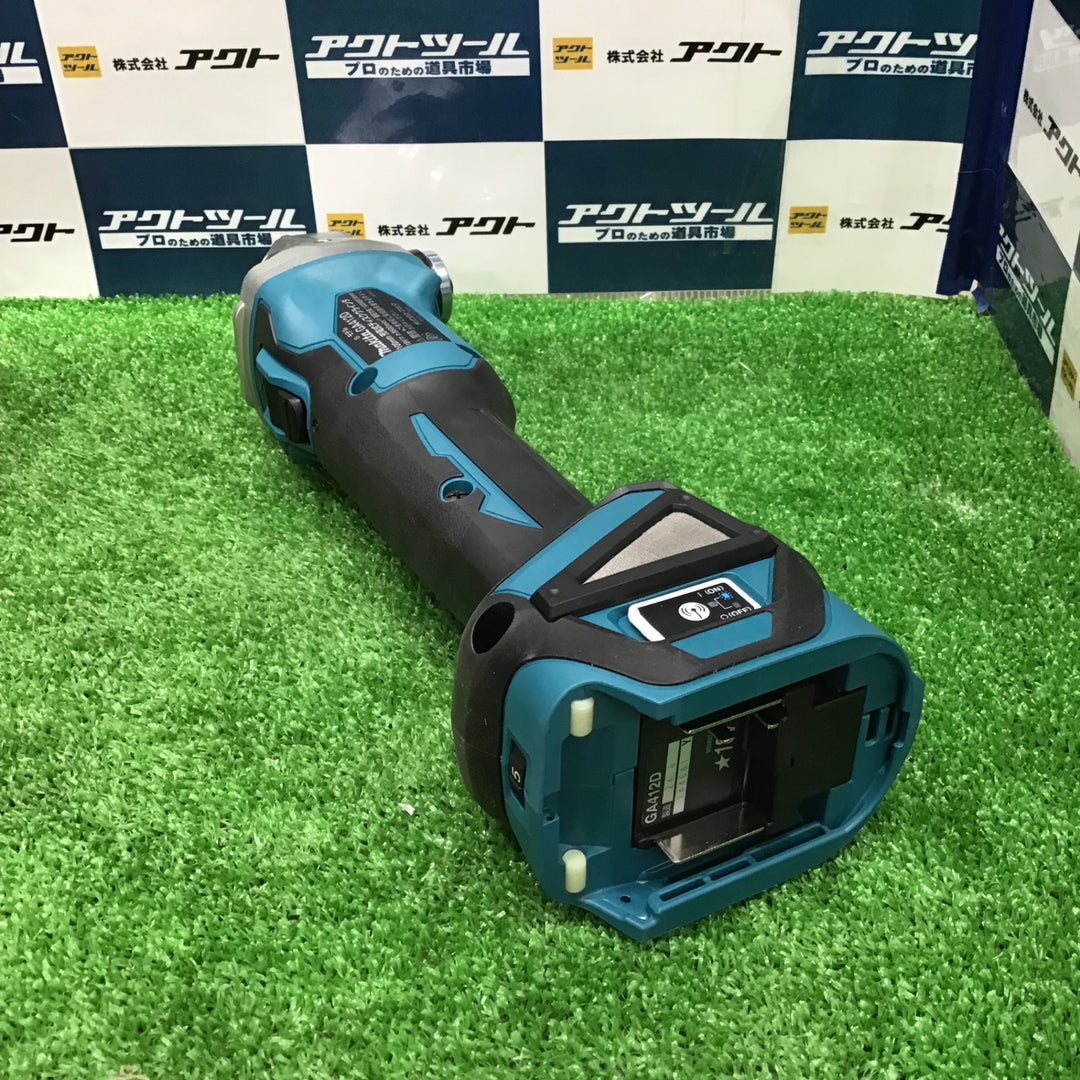 【未使用】マキタ(makita) 100mmコードレスディスクグラインダ GA412DZ【草加店】