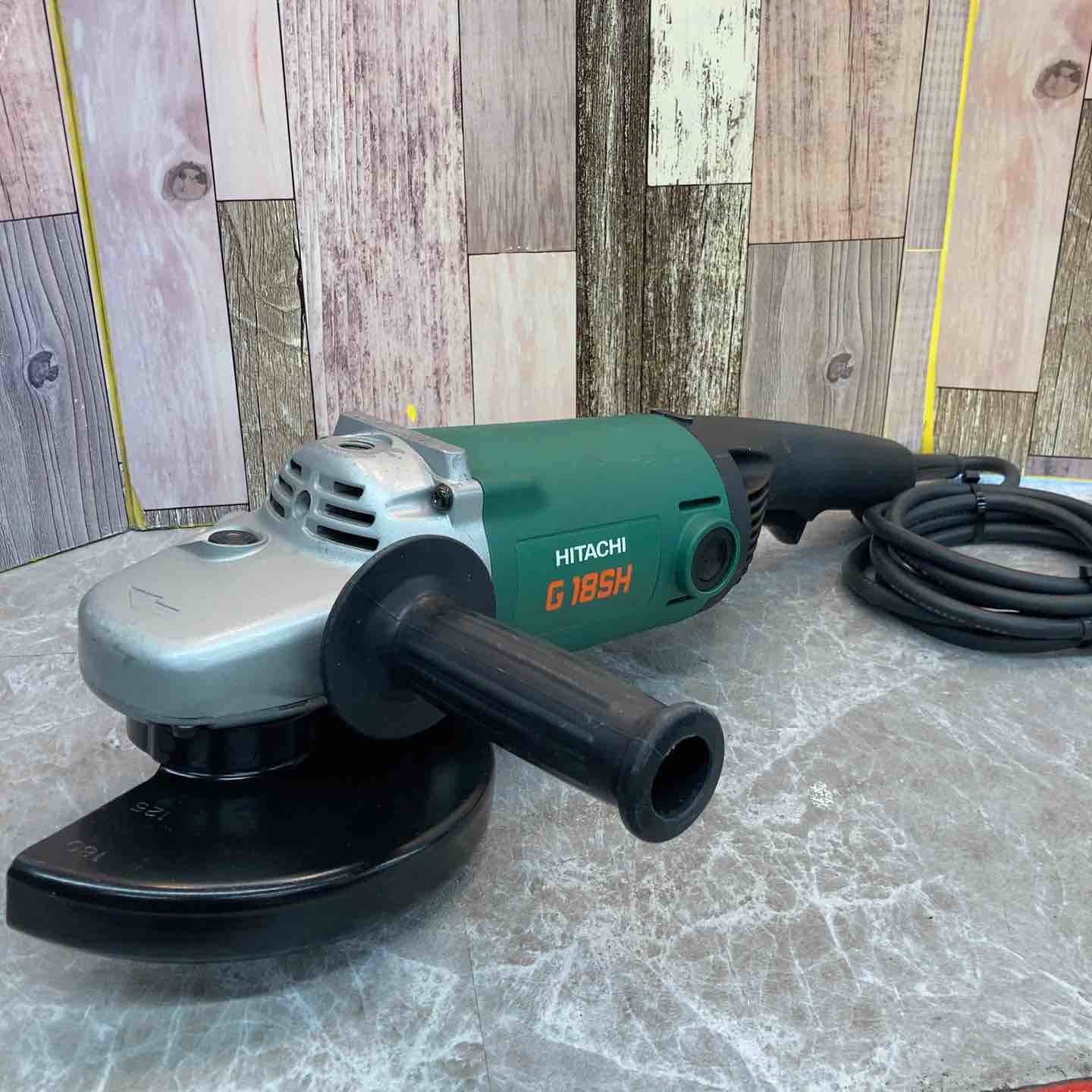 日立 HITACHI G18SH ディスクグラインダ 中古品 180mm 【ハンズ