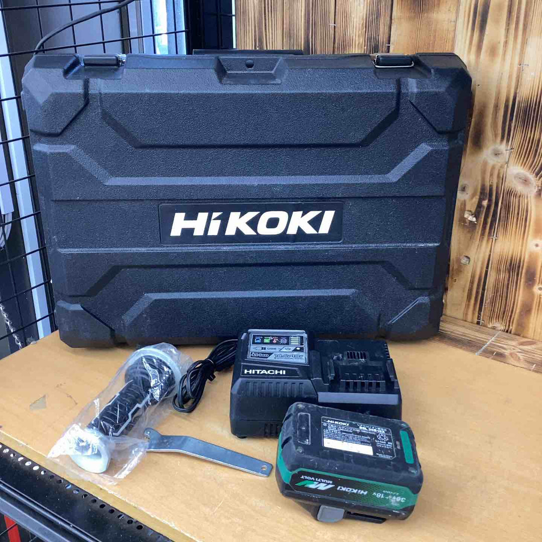 ★ハイコーキ(HIKOKI ※旧:日立工機) 100mmコードレスディスクグラインダ G3610DA(XP)【越谷店】