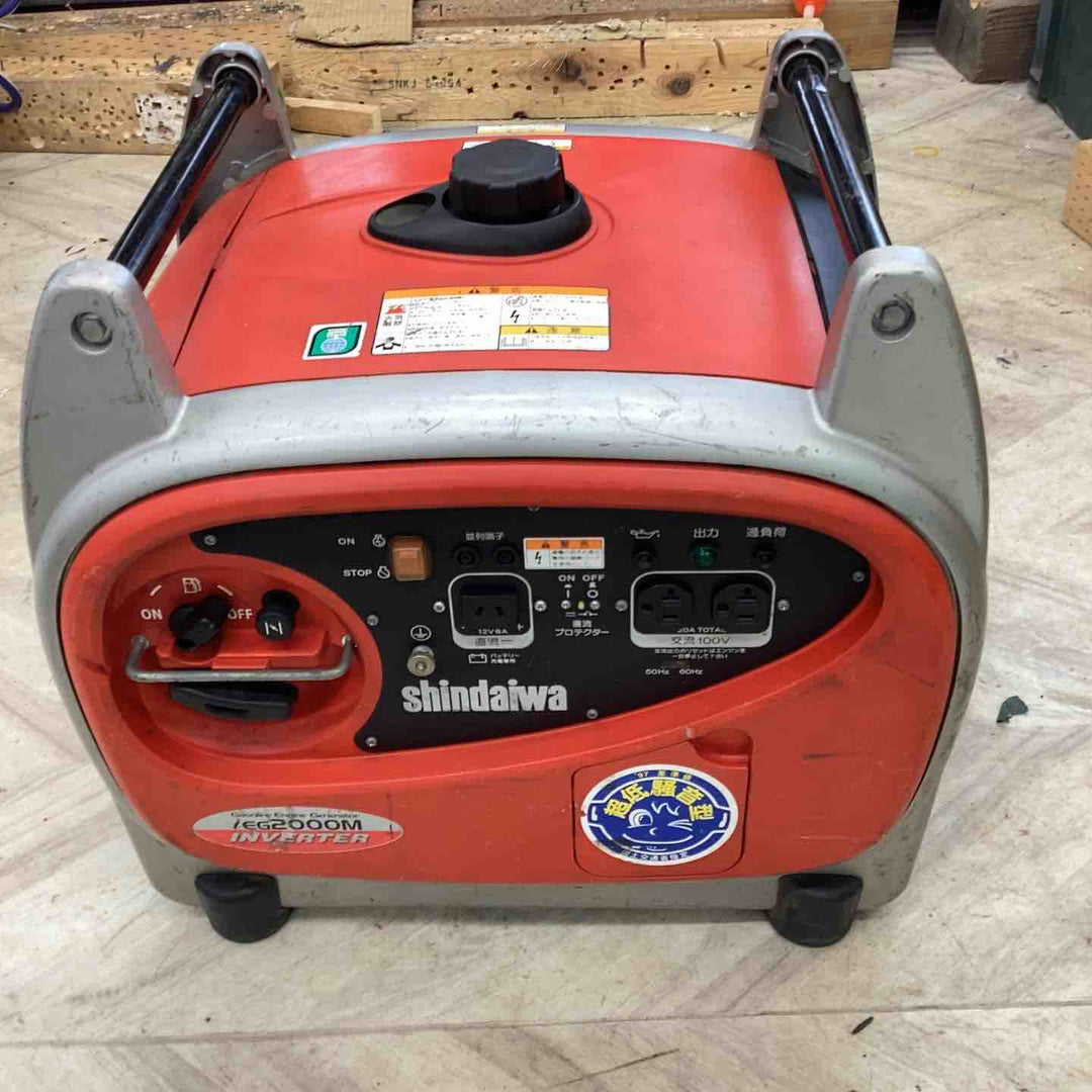 【店頭受取り限定】★新ダイワ(Shindaiwa) インバーター発電機 IEG2000M-Y【越谷店】