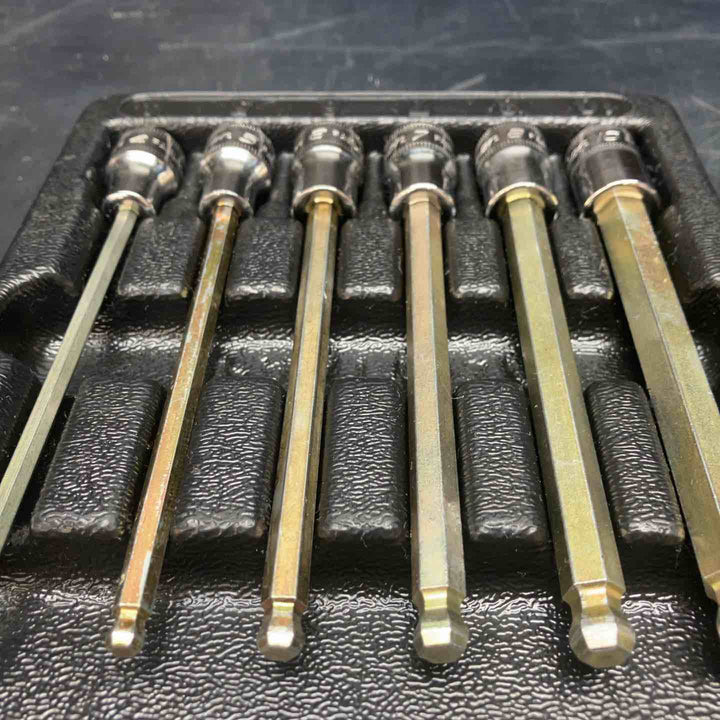 スナップオン(Snap-on) 3/8”ロングボールヘックス ソケットセット 206EFABLM【川越店】