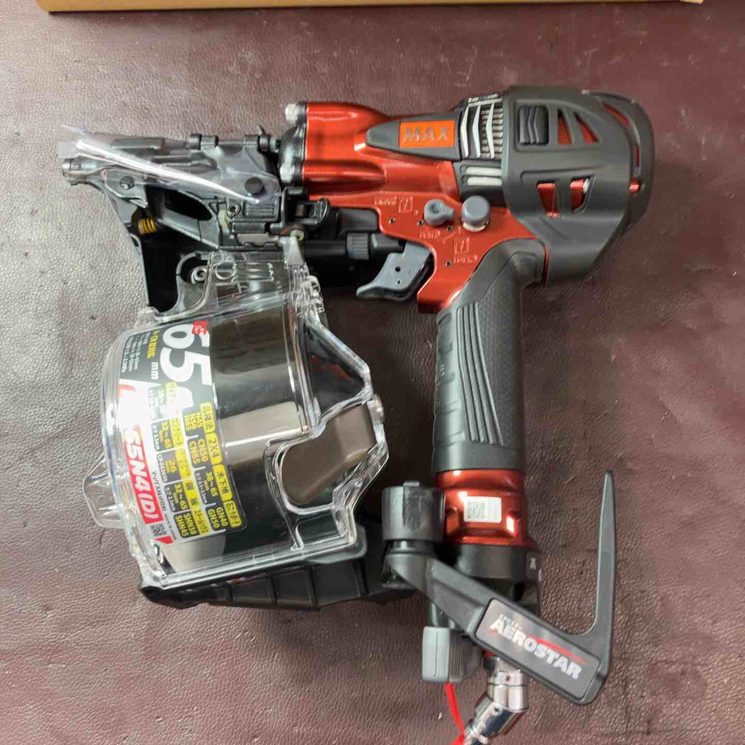 【未使用(店頭展示品)】★マックス(MAX) 高圧エア釘打ち機 HN-65N4(D)-R【東大和店】