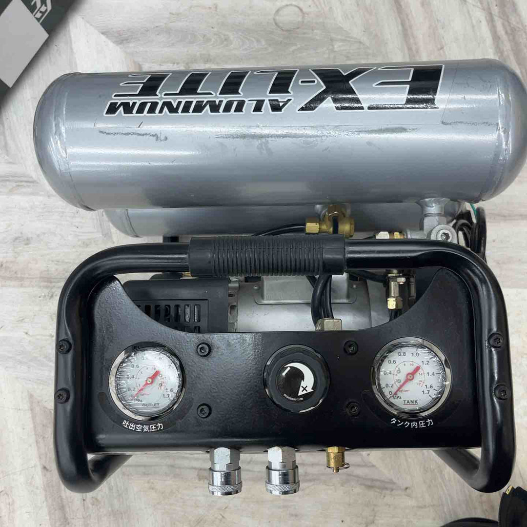 ◇アネスト岩田キャンベル コンプレッサー・エクストラライト 1/2HP オイルフリー FX9017【越谷店】