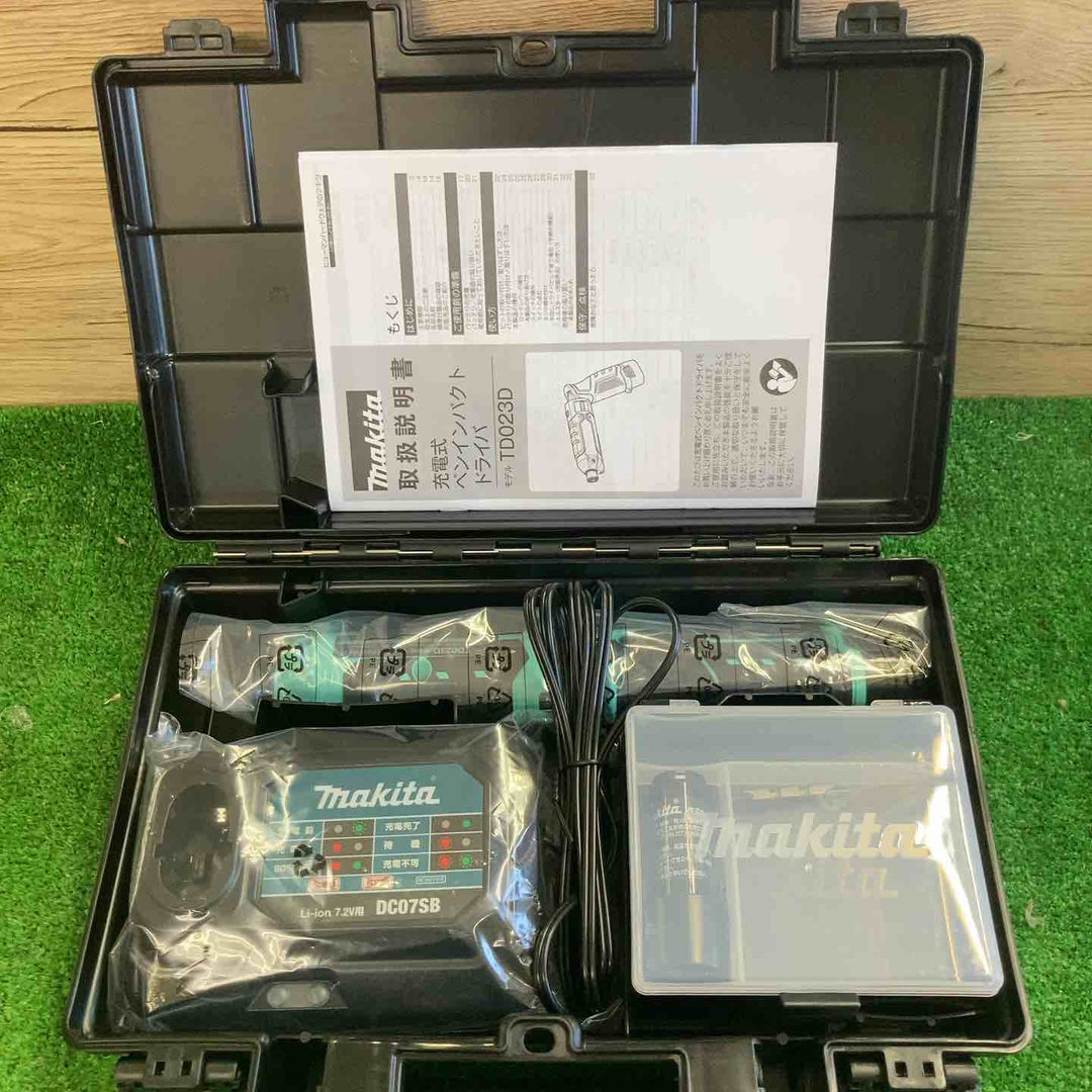 ★マキタ(makita) 7.2Vコードレスインパクトドライバ TD023DHXTB【町田店】