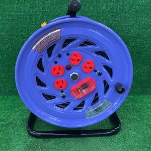◇日動 電工ドラム ブレーカー付 NF-EK34 30m コードリール【川崎店