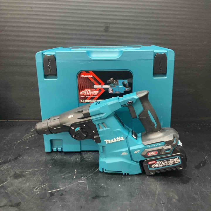 マキタ makita 充電式ハンマドリル(集じんｼｽﾃﾑ付) HR011GRDXV 40Vmax【川越店】