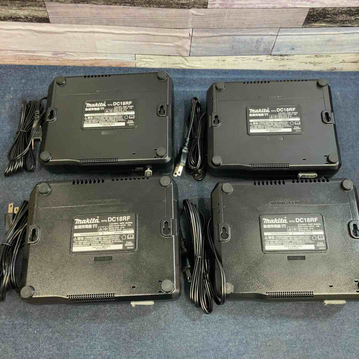 【未使用品】4個セット マキタ makita 急速充電器 DC18RF【八潮店】