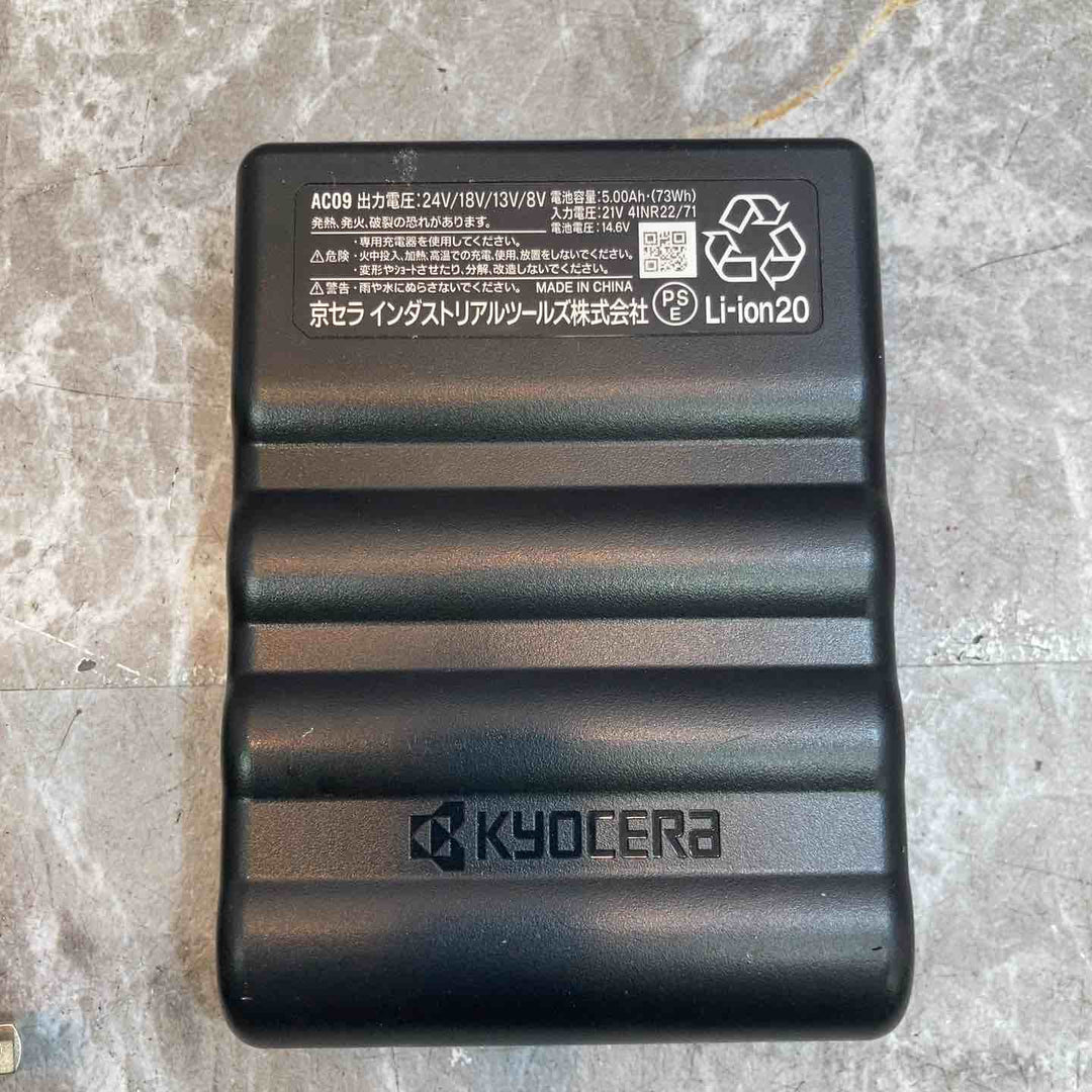 バートル　AC09-24Vバッテリー、AC09-1/09-2ファン、充電器【八潮店】