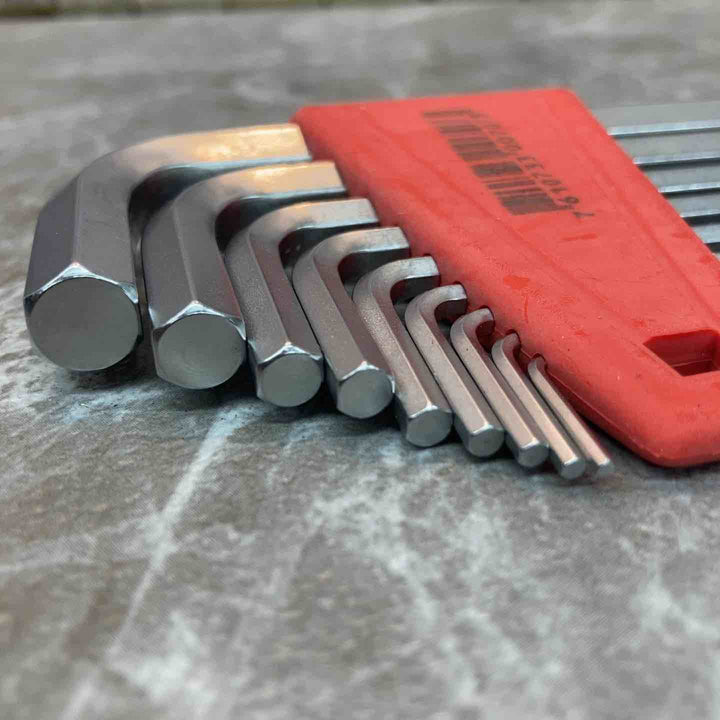 PB SWISS TOOLS(スイスツールズ) ホルダー付六角レンチセット ロング 9本組 (211.H-10) 1.5mm～10mm【八潮店】