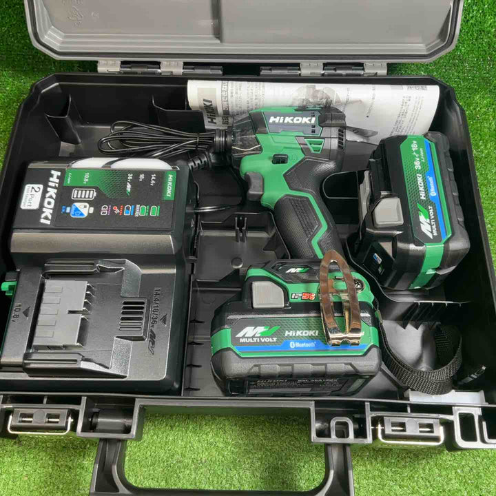 ★ハイコーキ(HIKOKI ※旧:日立工機) コードレスインパクトドライバ アグレッシブグリーン WH36DD(2XHLSZ)【藤沢店】