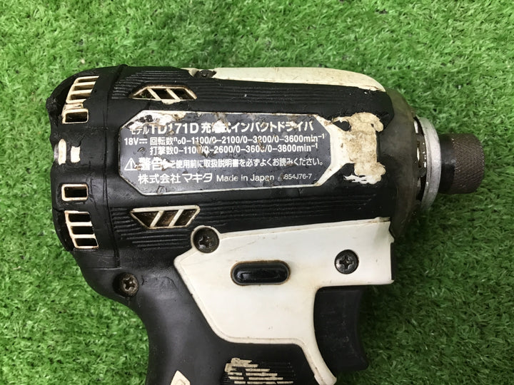 ★マキタ(makita) コードレスインパクトドライバー TD171DZW【富山店】●A