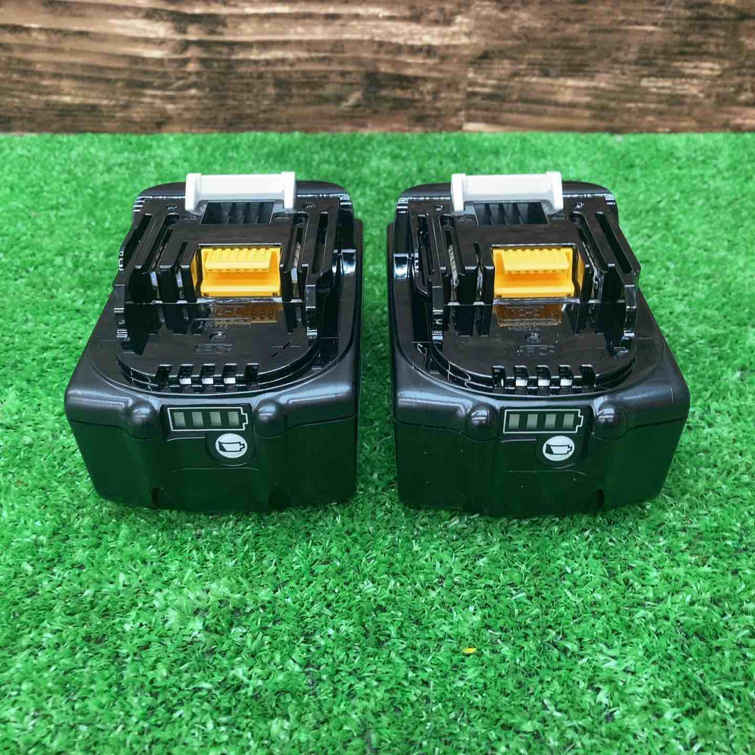 マキタ(makita) リチウムイオンバッテリー 18V/6.0Ah BL1860B 2個セット【川越店】