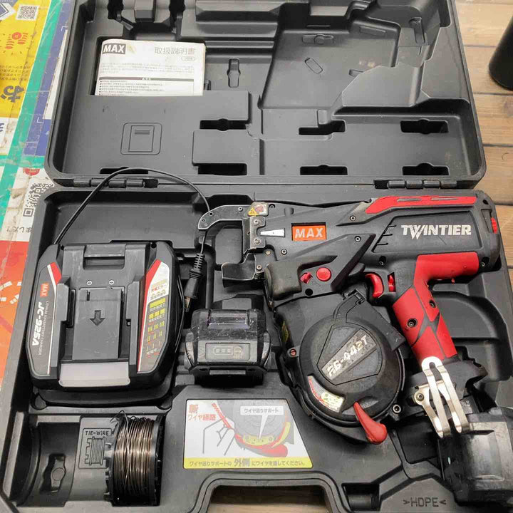 ★マックス(MAX) 鉄筋結束機 ツインタイア RB-442T-B2C/1450A【戸田店】