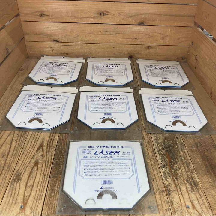 長期保管 ロブスター(LOBSTER) ダイヤモンドホイール  SL-200 計7点 204Ｄｘ2.0Ｔｘ60Ｗｘ25.4Ｈ(リング25,22,20)【所沢店】