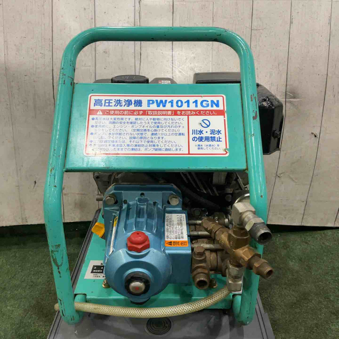 【店頭受取り限定】◇K TOOL エンジン高圧洗浄機 PW1011GN 保証無し【川口店】