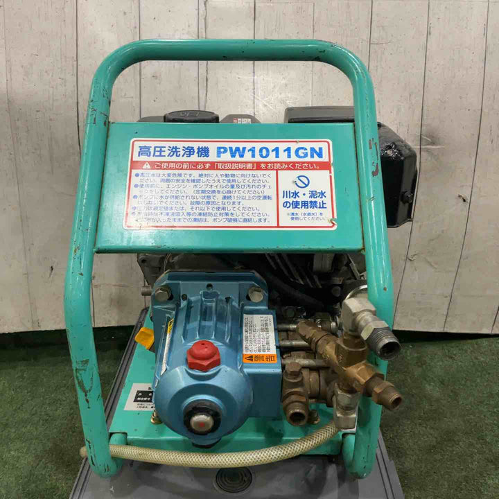 【店頭受取り限定】◇K TOOL エンジン高圧洗浄機 PW1011GN 保証無し【川口店】