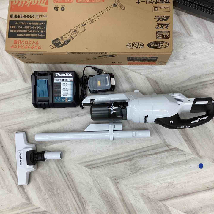 ★マキタ(makita) コードレスクリーナー CL286FDRFW【越谷店】