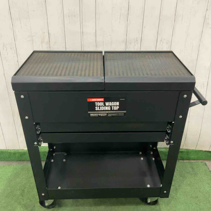 【店頭受取り限定】アストロプロダクツ ツールワゴン 2段 スライドトップ | W780 D370 H840mm スライド天板 ツールカート ツールキャビネット 工具 収納 作業 整備 台車 ガレージ【川口店】