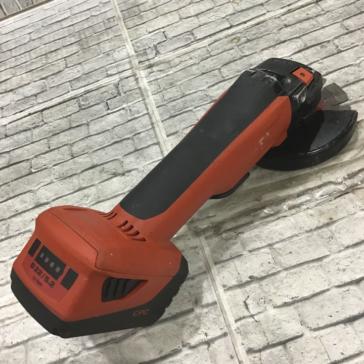 〇ヒルティ(HILTI) コードレスディスクグラインダー AG125-A22【川口店】