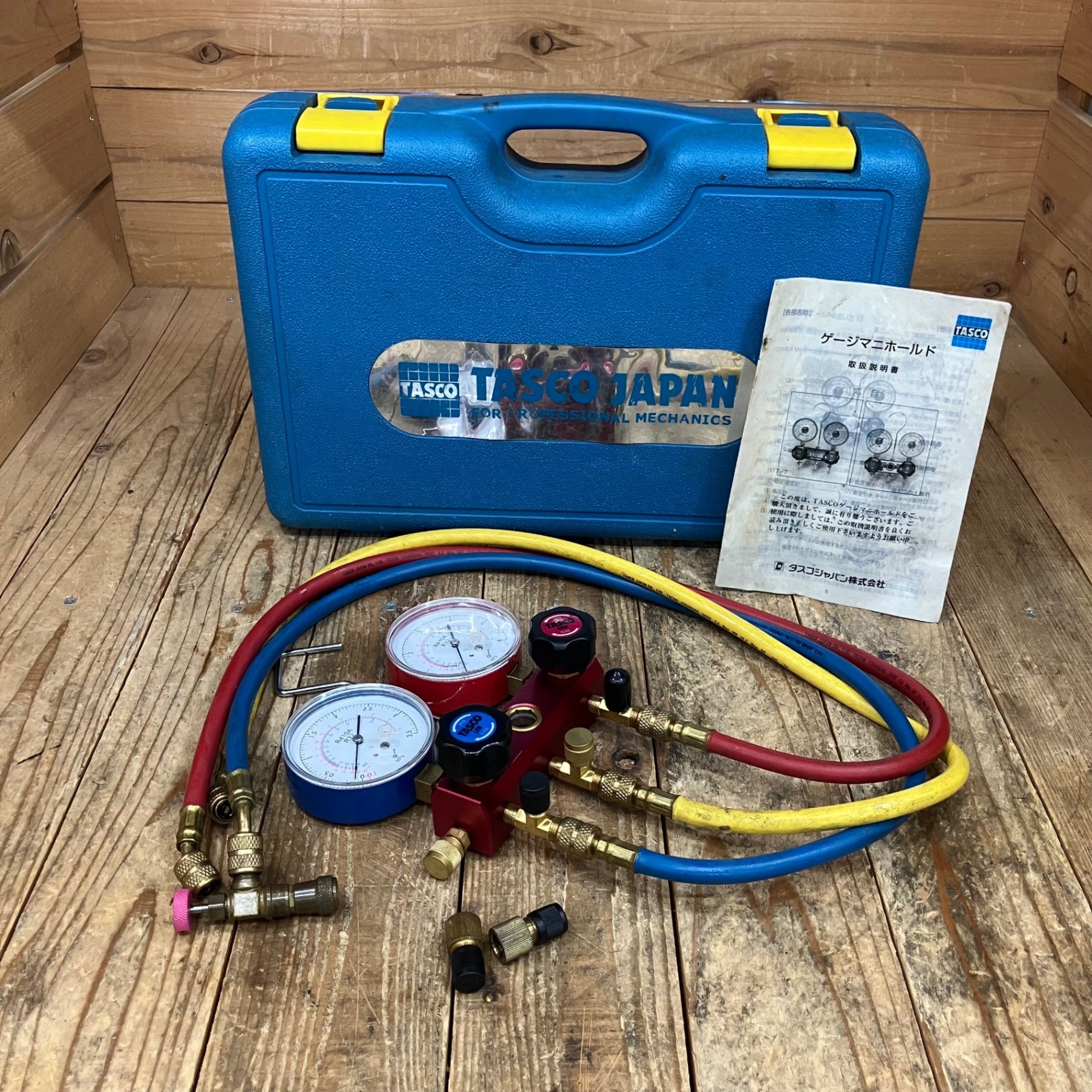 タスコ TASCO R410A/R32ゲージマニホールド【所沢店】 – アクトツール