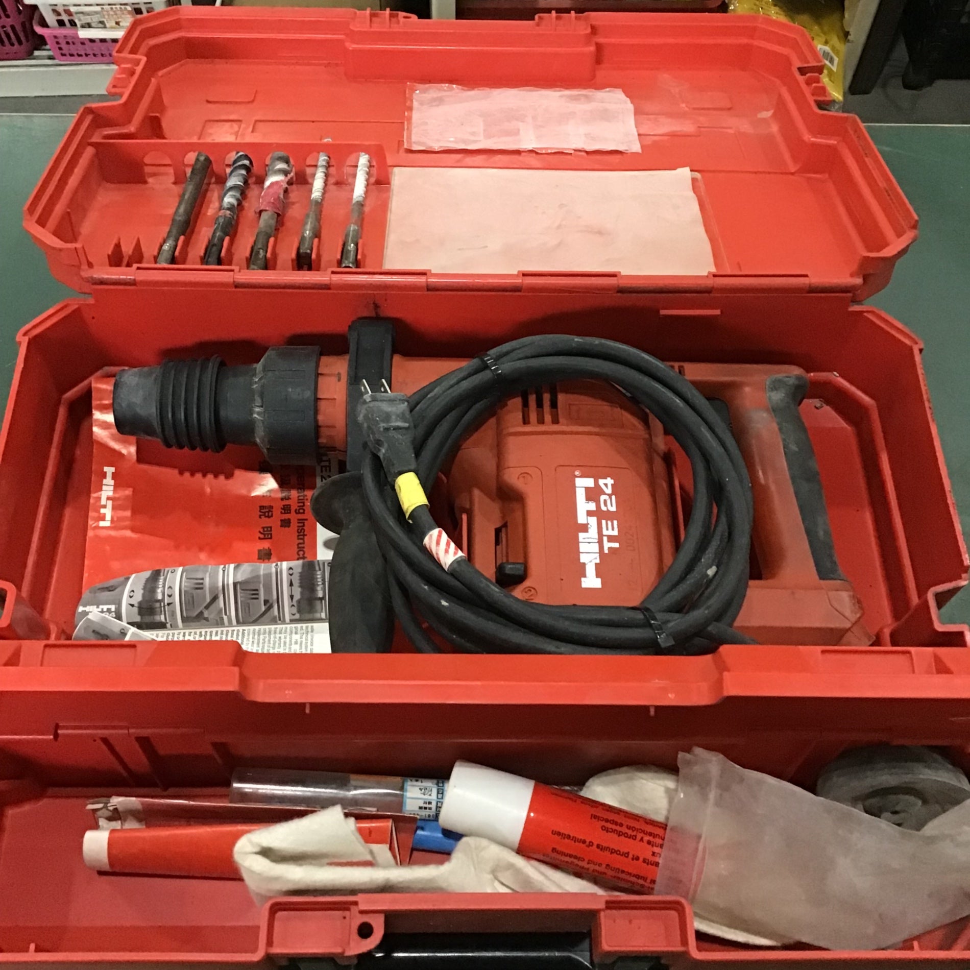 ○ヒルティ(HILTI) ハンマドリル TE24【川口店】 – アクトツールオンラインショップ