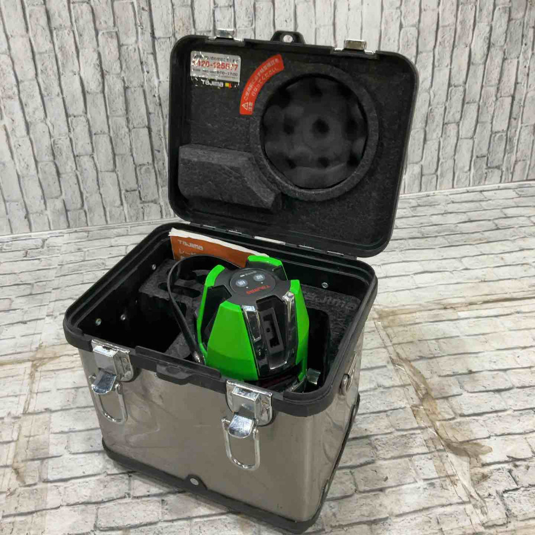 ◇タジマ(Tajima) グリーンレーザー墨出し器 ZERO G ゼロジ― TYZ 縦・横・地墨 ZEROG-TYZ【川口店】