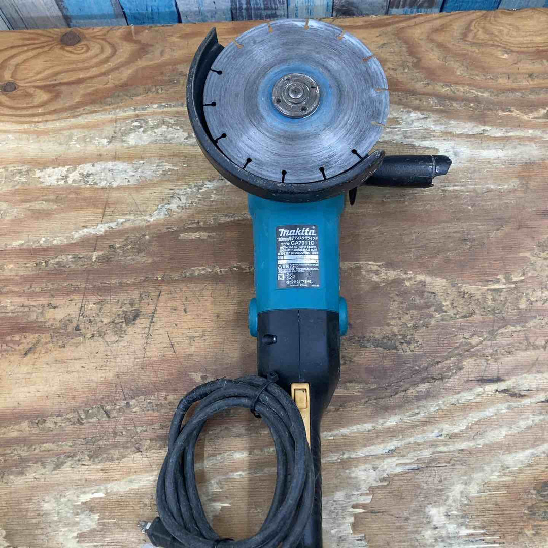 ☆マキタ(makita) 180mm電子ディスクグラインダ GA7011C【柏店】