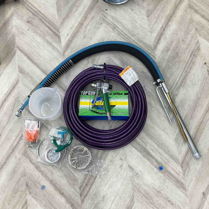 【店頭受取り限定】精和 エアレス塗装機スーパー60L ABPFL14PK005【越谷店】