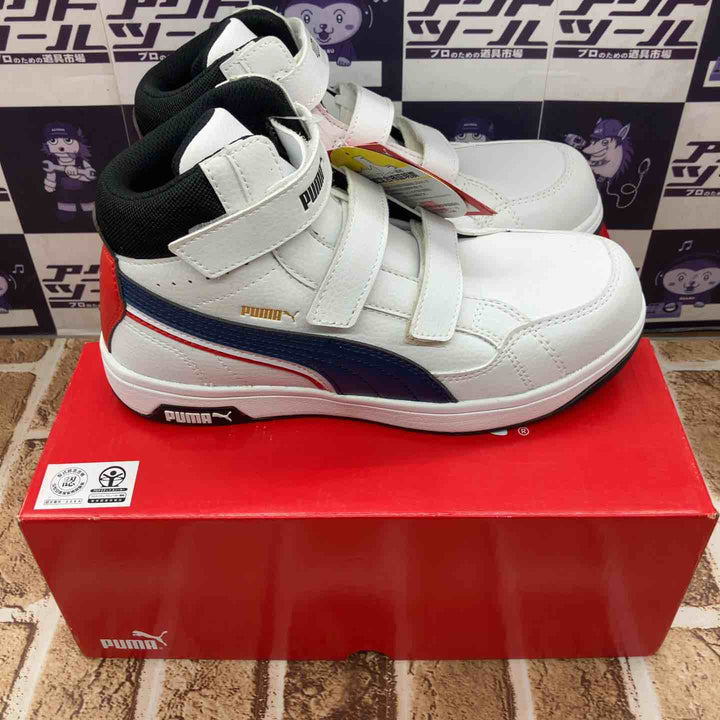 【未使用品】◇プーマ/PUMA ワークシューズ  安全靴 メンズ ホワイト 25.5 cm【所沢店】