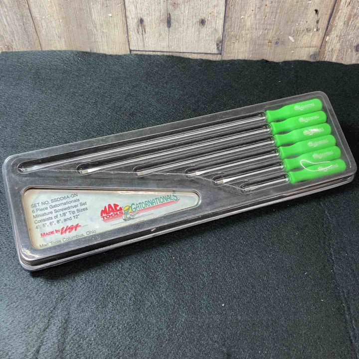 【中古美品】 マックツール(MACTOOLS) SSDD6A-GN 精密マイナスドライバー GATORNATIONALS コラボ 【東大和店】