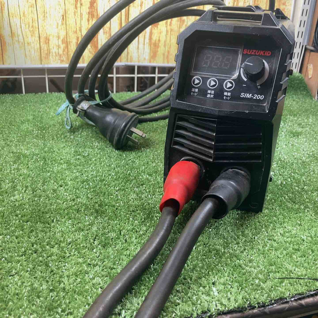 【現状品】SUZUKID アーク溶接機　SIM-200【川崎店】