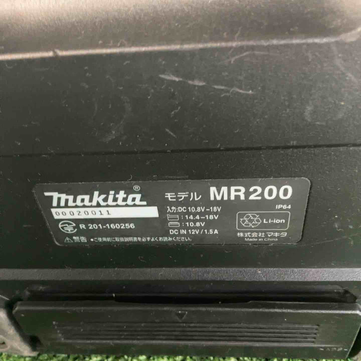 ☆マキタ(makita) コードレススピーカー MR200B【草加店】