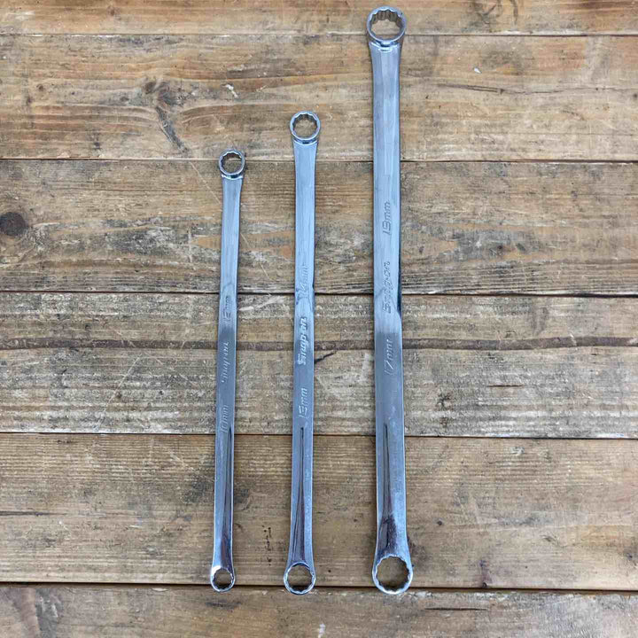 【中古品】 スナップオン(Snap-on) ストレートメガネレンチ XDHFM1719 1314 1012 3本セット レンチまとめ ブランド 【東大和店】