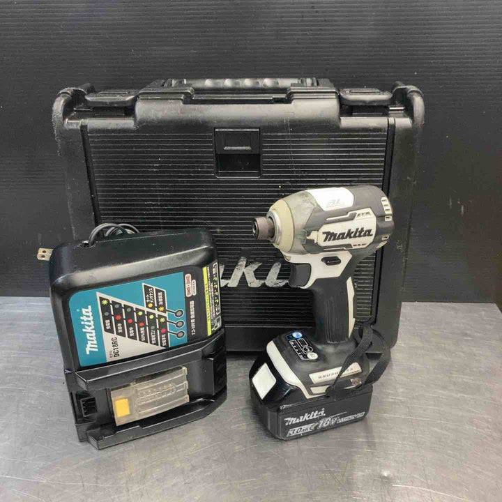 【中古品】 マキタ(makita) 18V コードレスインパクトドライバー TD170DRGXW セット品 【東大和店】