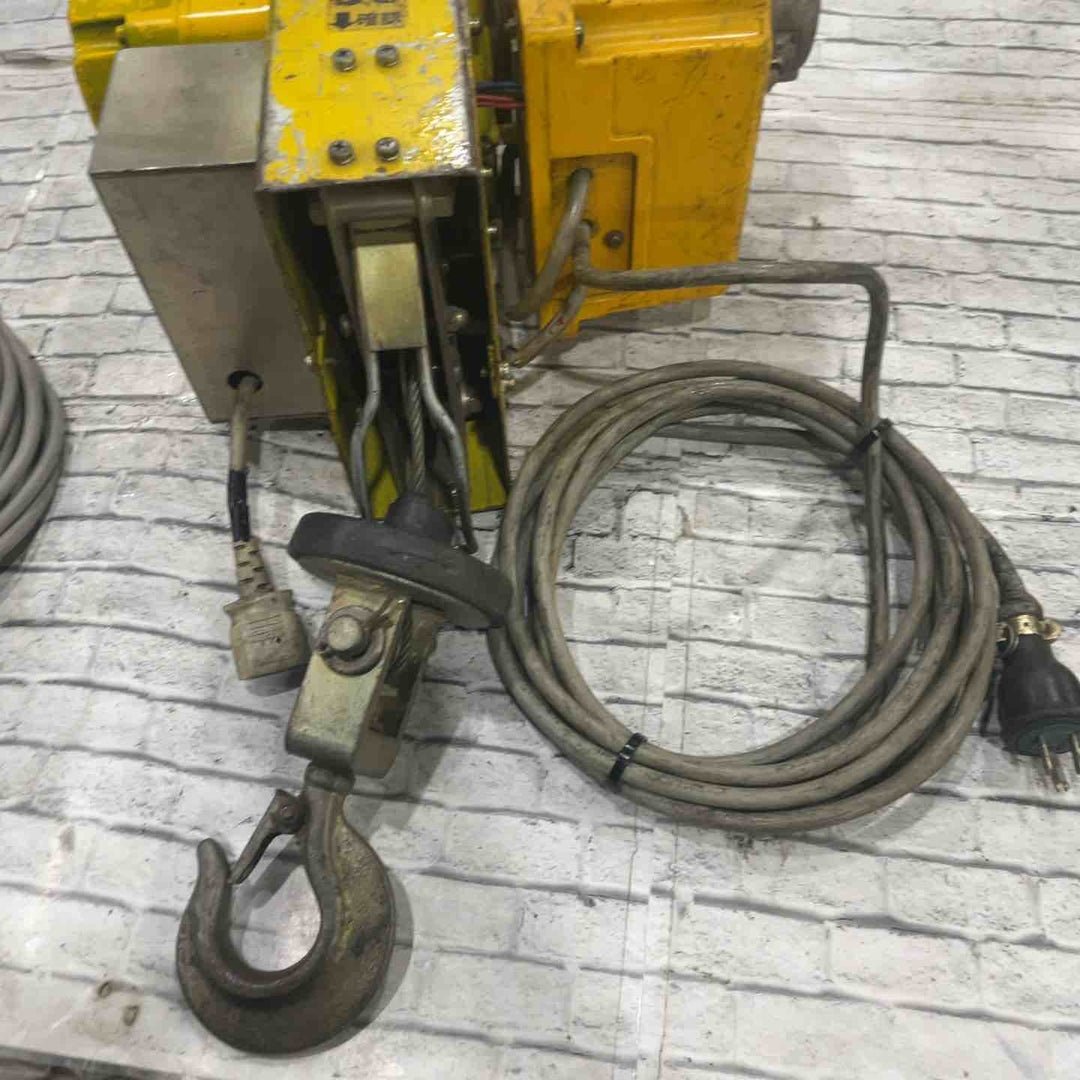 ◇トーヨーコーケン(TKK) 電動ウインチ(ワイヤー) ベビーホイスト BH-700【八潮店】