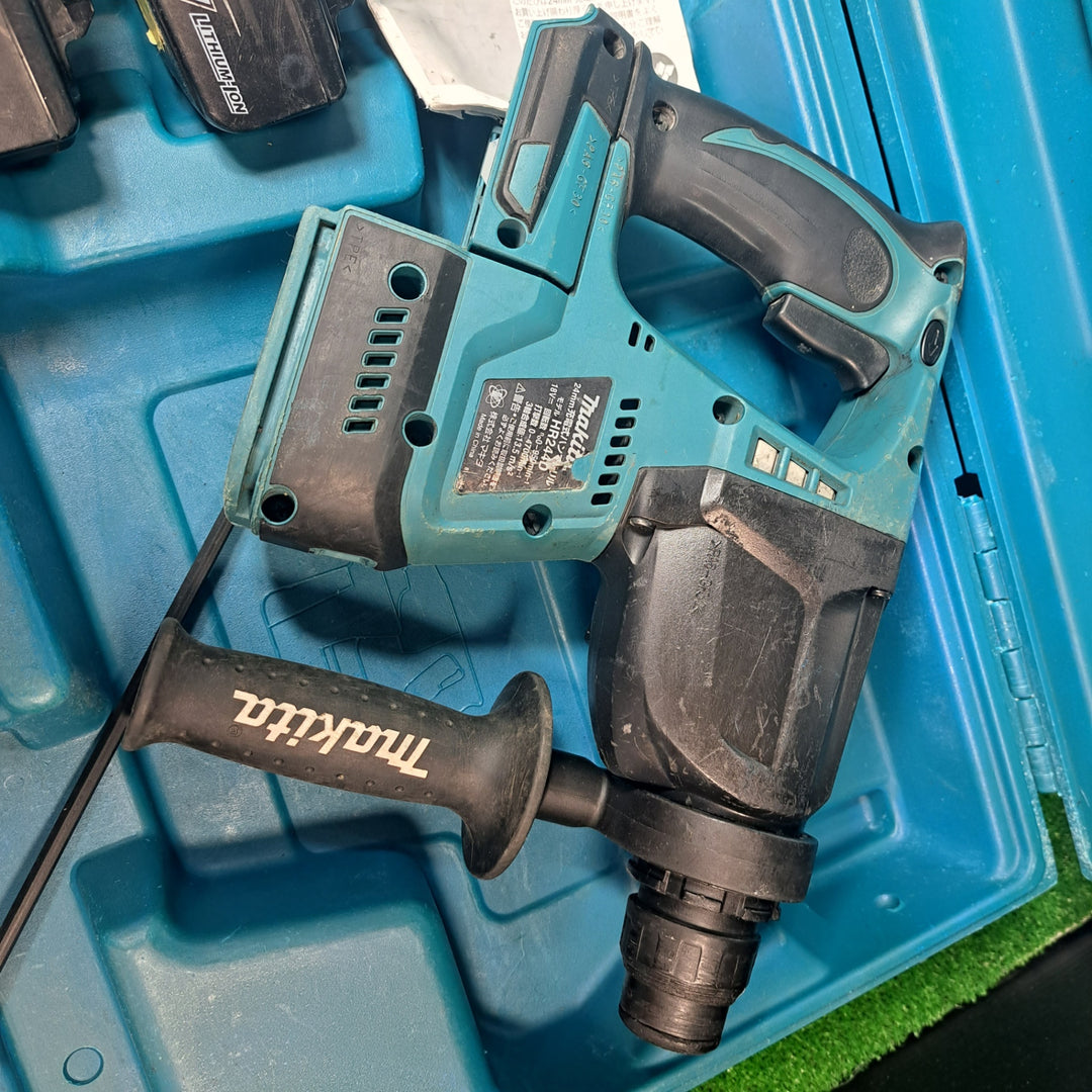★マキタ(makita) コードレスハンマドリル HR244DRGX バッテリー２個付き【岩槻店】