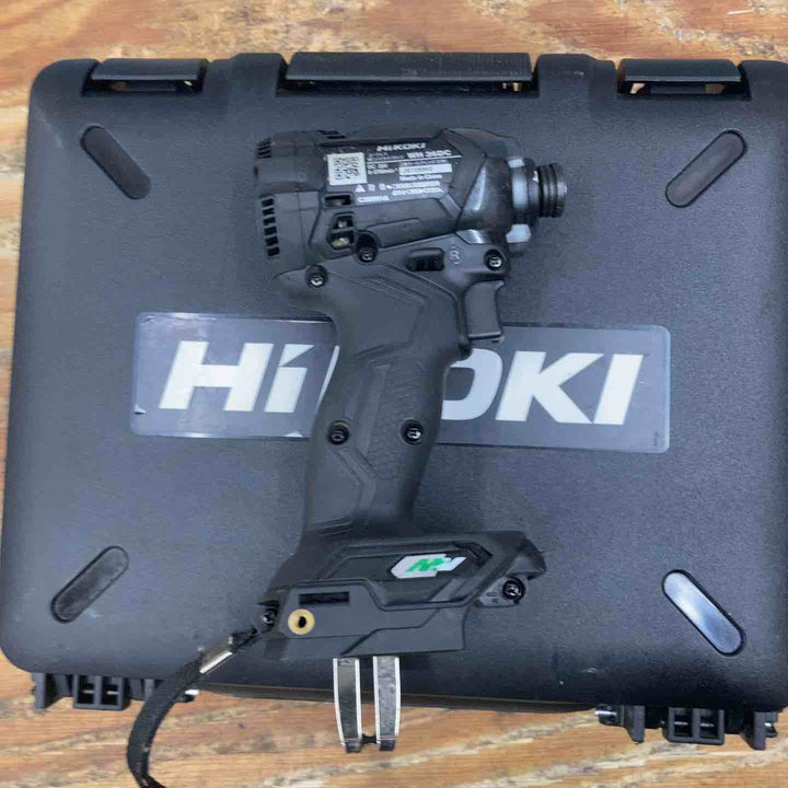 ★ハイコーキ(HIKOKI ※旧:日立工機) コードレスインパクトドライバー WH36DC(2XPSZ)(B)【柏店】