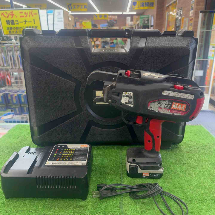【中古・現状販売】 マックス 14.4V 鉄筋結束機 リバータイア RB-399A 【桶川店】