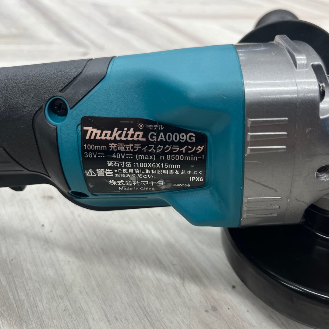 ★マキタ(makita) 100mmコードレスディスクグラインダ GA009GZ【越谷店】