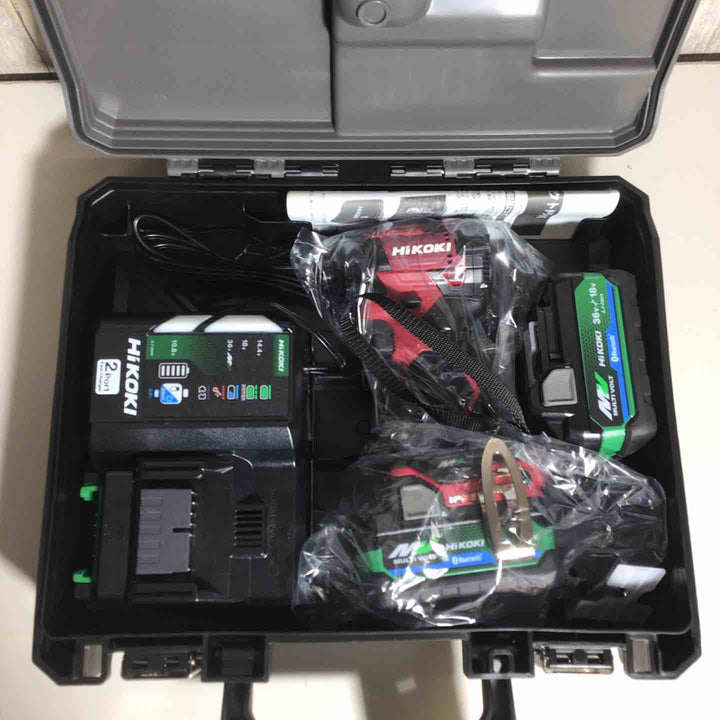 ★ハイコーキ(HIKOKI ※旧:日立工機) コードレスインパクトドライバ スコーピオンレッド WH36DD(2XHRSZ)【戸田店】