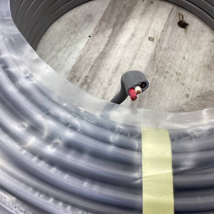 〇愛知電線 2.0mm×3芯 100m巻 VVF2.0×3C×100m VVFケーブル 600Vビニル絶縁ビニルシースケーブル平形【越谷店】