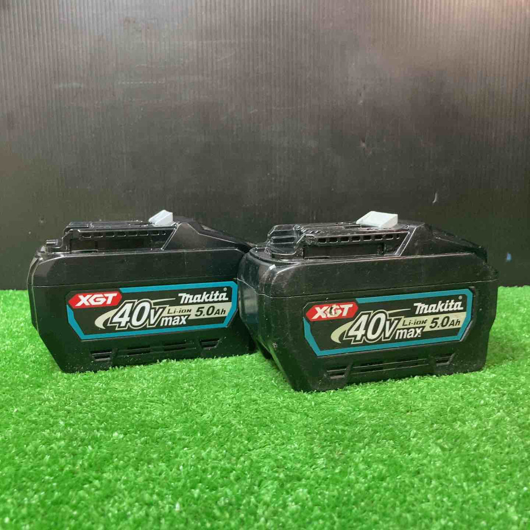 純正 マキタ(makita) リチウムイオンバッテリー 40Vmax/5.0Ah BL4050F 2点【岩槻店】