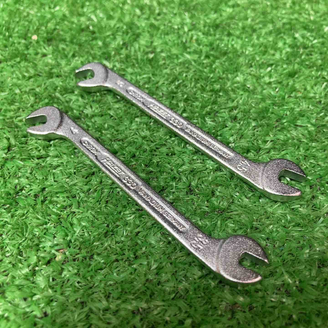 【美品】ハゼット(HAZET) ミニアングルオープンエンドレンチ 7本組 330（3.5mm-14mm）【岩槻店】