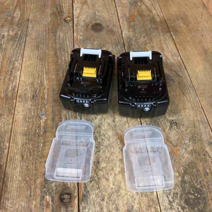 マキタ(makita) 急速充電器 DC18RF*1 リチウムイオンバッテリー 18V/6.0Ah BL1860B*2 計3点【所沢店】