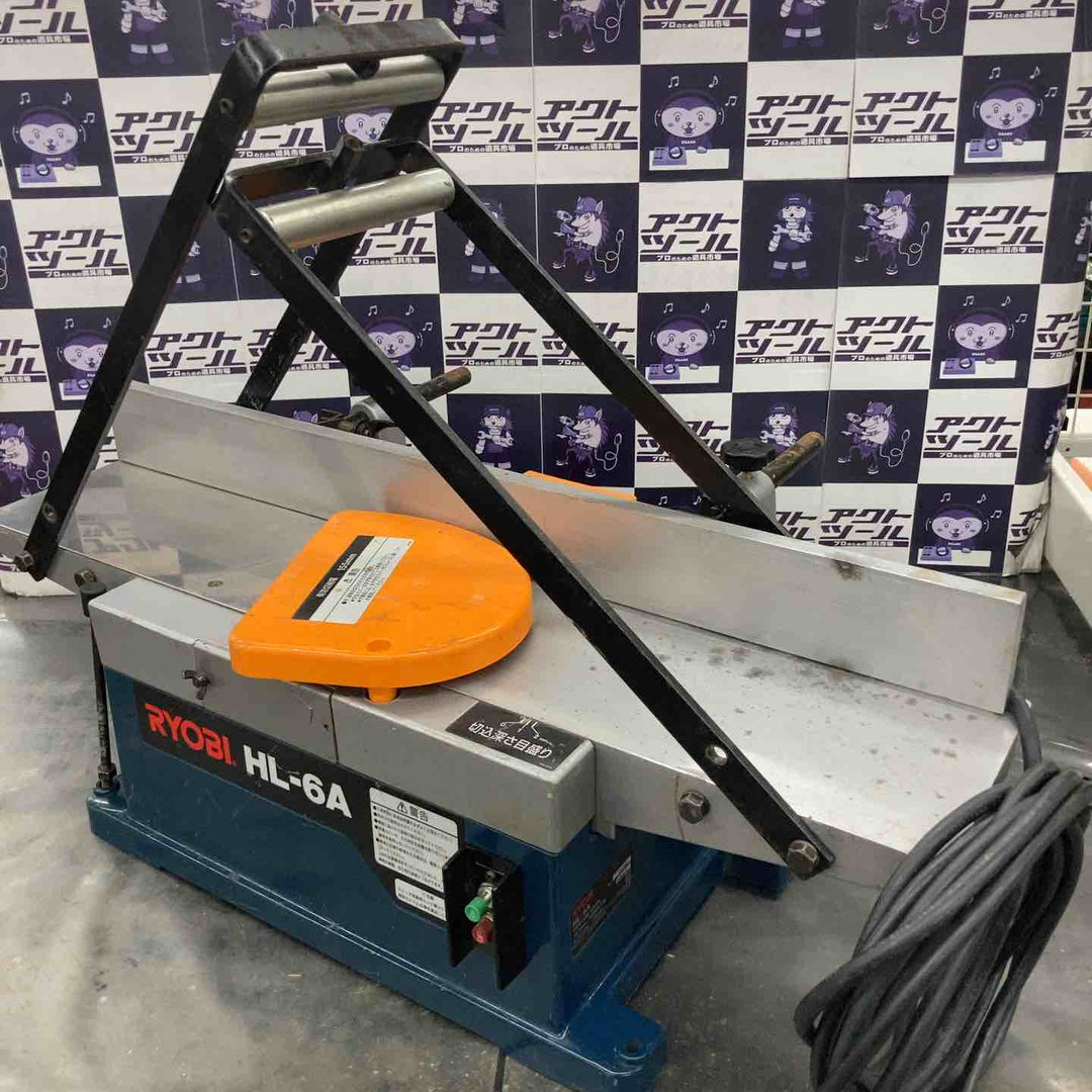 中古品】リョービ(RYOBI) 小型手押カンナ HL-6A【所沢店】 – アクト 